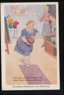 Sport-AK Kegeln: Auf Der Kegelbahn - Frauenkegeln Alle Neun!, REGENSBURG 1957 - Autres & Non Classés