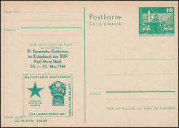 DDR P 79 ESPERANTO-Konferenz Karl-Marx-Stadt 1981, **  - Other & Unclassified