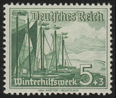 653 Winterhilfswerk Schiffe 5+3 Pf  ** - Unused Stamps
