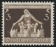 617 Gemeindekongreß 3 Pf ** Postfrisch / MNH - Unused Stamps