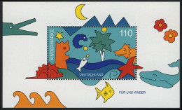 Block 42 Für Uns Kinder - Meerestiere 1998, Postfrisch - Unused Stamps