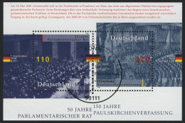 Block 43 Parlamentarischer Rat 1998, ESSt Bonn - Used Stamps