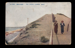 AK England: Boscombe / Bournemouth - Spaziergänger Auf Den Klippen, 1928 - Andere & Zonder Classificatie