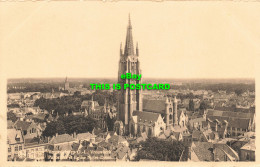 R618569 Nels. Brugge. Bruges. Vergezicht En O. L. Vrouwkerk. Panorama Et Eglise - Welt