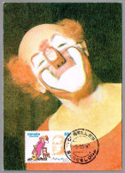 Payaso CHARLIE RIVEL - Clown. Cubelles 1997 - Cirque