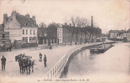 59 - DOUAI - Quai Auguste Bertin - 1914  - Douai