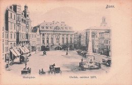 BONN -  Marktplatz - Obelisk Errichtet 1877 - Bonn