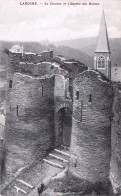 LA ROCHE En ARDENNE -  Le Clocher Et L'entrée Des Ruines - La-Roche-en-Ardenne