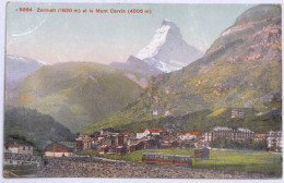 CPA-CH_Zermatt_VS_02_bahn-train-trein - Zermatt