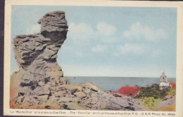 Canada CPA La 'Roche Chat' Pfare Lighthouse At Cap Chat RIVIERE LA MADELAINE 1941 ROCHESTER United States GVI. (2 Scans) - Gaspé