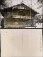 Ansichtskarte Oberstdorf (Allgäu) Blockhaus Holzhaus 1922 - Oberstdorf