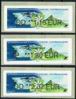 France 2023  - 3 TIMBRES De Distributeur - LISA 76e Salon D'automne - Polynésie Française - 2010-... Viñetas De Franqueo Illustradas