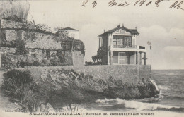 LIGURIA29  --  BALZI ROSSI GRIMALDI  --  RICORDO DEL RESTAURANT DES GROTTES  --  1908 - Autres & Non Classés