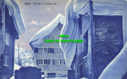 R617825 9696. Winter In Andermatt. Wehrli A. G. Kilchberg. Zurich - World