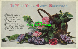 R616469 To Wish You A Happy Christmas. I Cannot Find A New Wish So Fall Back On - World