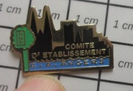 710c  Pin's Pins / Beau Et Rare / BANQUES / BNP ANGERS COMITE D'ETABLISSEMENT - Banks