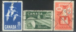 CANADA -  STAMPS SET OF 3, USED. - Usati