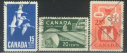 CANADA -  STAMPS SET OF 3, USED. - Used Stamps