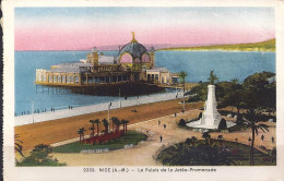 *CPA - 06 NICE Le Palais De La Jetée - Promenade - Animée - Colorisée - Monumentos, Edificios