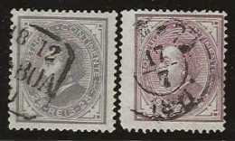 Portugal     .  Y&T      .   52/52a        .   O      .     Cancelled - Used Stamps