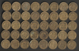 Lot De 40 Pièces De 50 Centimes - Années Divers - Réf, B 1 - 50 Centimes