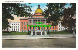 R617421 State House. Boston. Mass. Tichnor Brothers - Welt