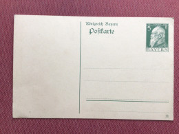 ALLEMAGNE BAYERN Carte NEUVE - Mint