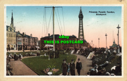 R617872 Princess Parade Garden. Blackpool. Advance Series No. 9001 - Welt