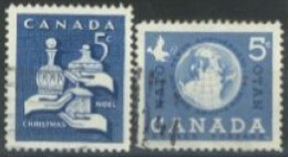 CANADA -  STAMPS SET OF 2, USED. - Gebraucht