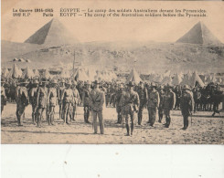 Egypte - Le Camp Des Australiens Devant Les Pyramides - Guerre 1914-1915 - Other & Unclassified