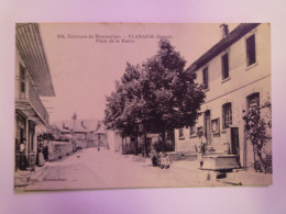 2024 - 1707  PLANAISE  (Savoie)  :  Place De La Mairie   1915    XXX - Autres & Non Classés