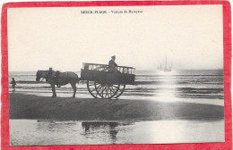 62 - BERCK - Voiture De Mareyeur- Attelage, Cheval - Berck