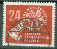 DDR   Yvert  27  Ob  TB   - Gebraucht