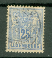 Luxembourg   Yvert  52  Ob  TB   - 1882 Allegorie