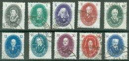 DDR   Yvert  15/24  Ob  TB   - Used Stamps