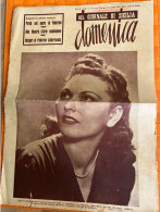 GIORNALE - DOMENICA DEL GIORNALE DI SICILIA - MERI MARE - CONCORSO LA PIU' BELLA IN COPERTINA  1946 - Autres & Non Classés