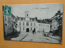 POIX De PICARDIE -- L'Hôtel De Ville - Attelages - Poix-de-Picardie