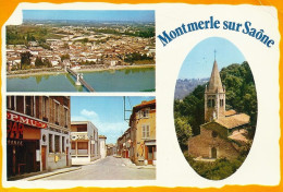 *CPM  - 01 - MONTMERLE SUR SAONE - Multivues - Zonder Classificatie