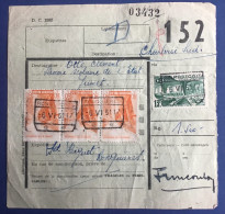 Ronquieres  Expédition De Jumet  Destiné à Mr Fernand Higuet 6 Juin 1951 - Oblitérés
