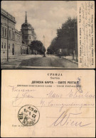 Postcard Belgrad Beograd (Београд) Straße Roi Milan 1904 - Serbien