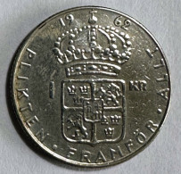 Sweden 1 Krona 1962  (Silver) - Zweden