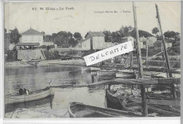 83 SAINT ELME PORT BATEAUX 1908   ANIMATION    BEAU PLAN - Andere & Zonder Classificatie