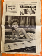 GIORNALE - DOMENICA DEL GIORNALE DI SICILIA - IN COPERTINA IDA LUPINO Attrice, Regista, Scrittrice E Produttore 1947 - Other & Unclassified