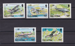 ILE DE MAN 1984 TIMBRE N°253/57 NEUF** AVIONS - Isla De Man