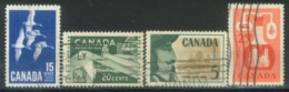 CANADA -  STAMPS SET OF 4, USED. - Gebraucht