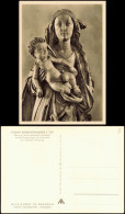 Ansichtskarte  TILMAN RIEMENSCHNEIDER: Maria Mit Kind (Ausschnitt) 1960 - Altri & Non Classificati