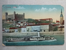 Kov 716-59 - SLOVAKIA, POZSONY, SHIP, NAVIRE, BRATISLAVA 1917 - Slowakije