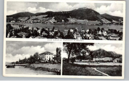 5300 BONN - BAD GODESBERG - MEHLEM, Fähre / - Anleger, Gesamtansicht, 1954 - Bonn