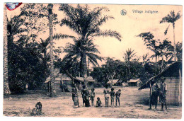 CPA-afrique-congo Belge_16_village Indigène - Belgisch-Kongo