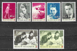 1262/68**  Croix-Rouge - Série Complète - MNH** - Vendu à 10% Du COB!!!! - Unused Stamps